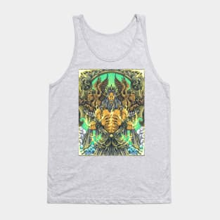 Uranus Engraving Surrealism Art Tank Top